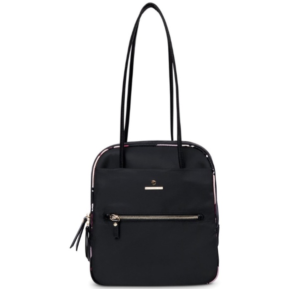 NWT - Spartina 449 Black Evie Armada Convertible Backpack main image 5